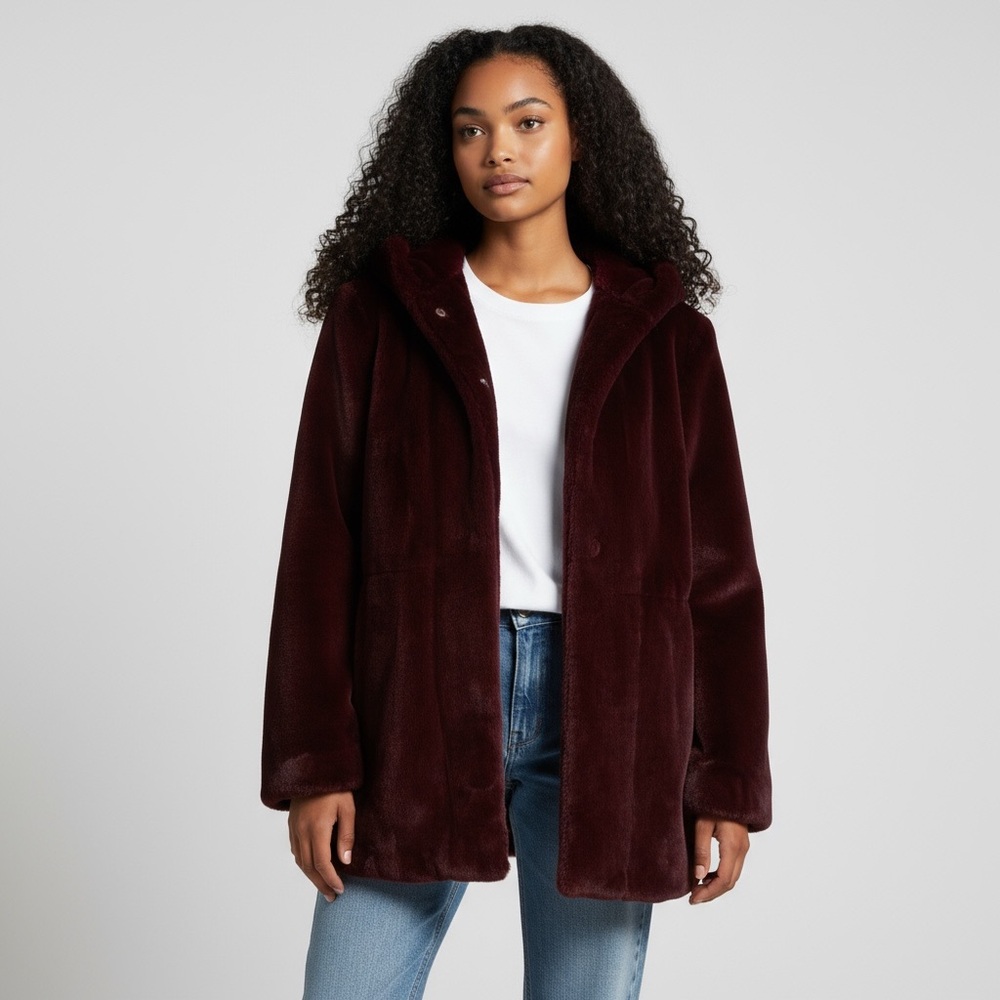 Dennis Basso‎ Faux Fur Coat